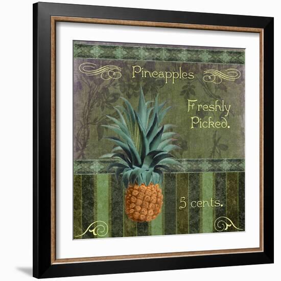 Fresh Pineapples-Mindy Sommers-Framed Giclee Print