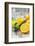 Fresh Pressed Orange Juice and Oranges-Jana Ihle-Framed Photographic Print