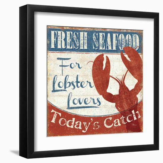 Fresh Seafood I-Pela Design-Framed Art Print