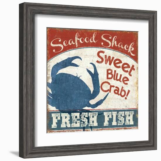 Fresh Seafood II-Pela Design-Framed Art Print