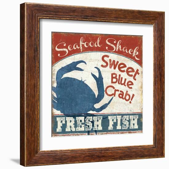 Fresh Seafood II-Pela Design-Framed Art Print