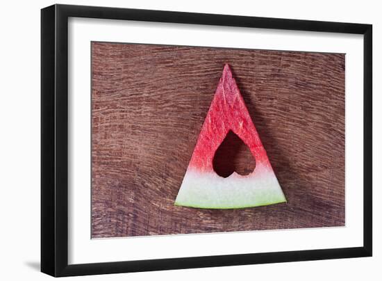 Fresh Slice of Watermelon-Halimqomarudin-Framed Photographic Print