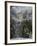 Fresh Snow Fall on Yosemite Falls, Yosemite Valley, Yosemite National Park, California, USA-Kober Christian-Framed Photographic Print