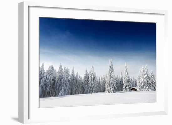 Fresh Snow-Philippe Sainte-Laudy-Framed Photographic Print