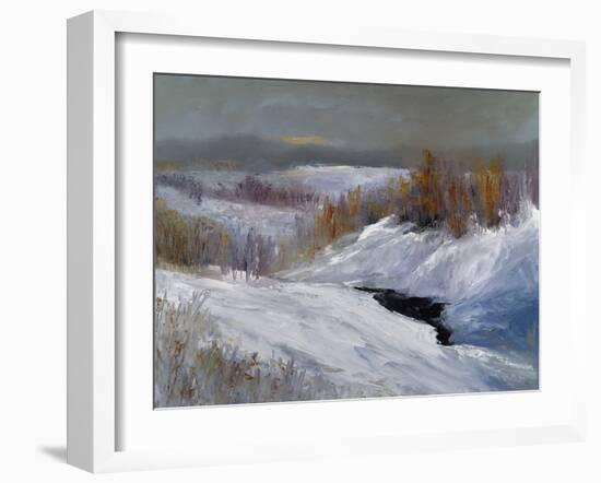 Fresh Snow-Sheila Finch-Framed Art Print
