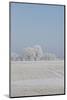 Fresh snowfall in winter scenery-Andrea Haase-Mounted Photographic Print