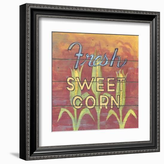 Fresh Sweet Corn-Arnie Fisk-Framed Art Print