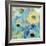 Fresh Teal Flowers II-Silvia Vassileva-Framed Art Print