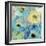 Fresh Teal Flowers II-Silvia Vassileva-Framed Art Print