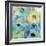 Fresh Teal Flowers II-Silvia Vassileva-Framed Art Print