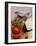 Fresh Tomatoes, Basil and Piece of Cheese, Sauce-Boat-null-Framed Photographic Print