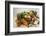 Fresh Vegetables, Fruit, Nuts, Flour, Cheese and Olive Oil-Foodcollection-Framed Photographic Print