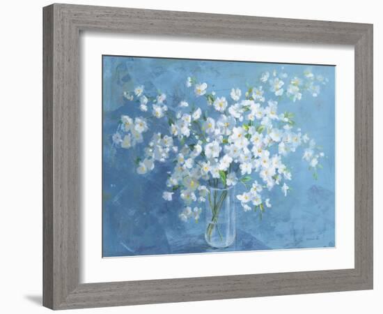 Fresh White Bouquet-Danhui Nai-Framed Art Print