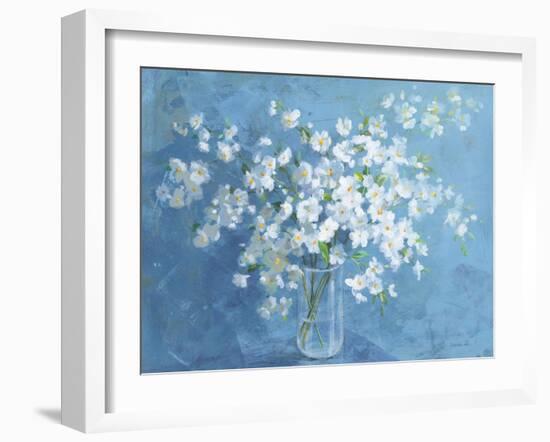 Fresh White Bouquet-Danhui Nai-Framed Art Print