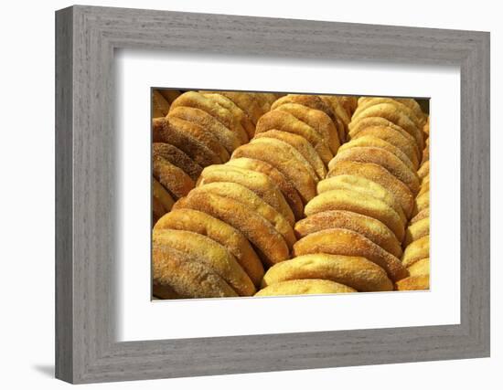 Freshly Baked Bread, Rabat, Morocco, North Africa, Africa-Neil Farrin-Framed Photographic Print