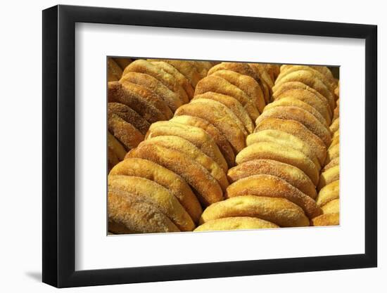 Freshly Baked Bread, Rabat, Morocco, North Africa, Africa-Neil Farrin-Framed Photographic Print