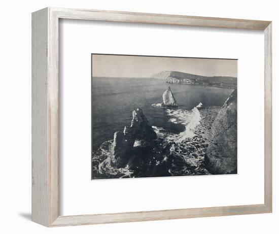 'Freshwater Bay - Showing The Arched Rock.', 1895-Unknown-Framed Photographic Print