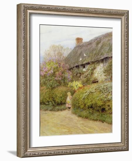 Freshwater Cottage-Helen Allingham-Framed Giclee Print