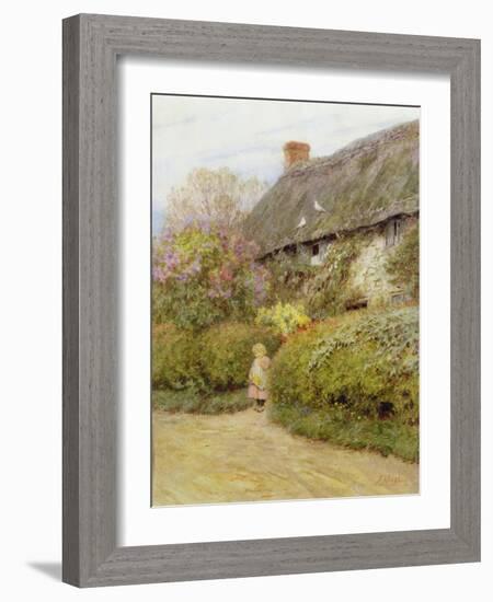 Freshwater Cottage-Helen Allingham-Framed Giclee Print