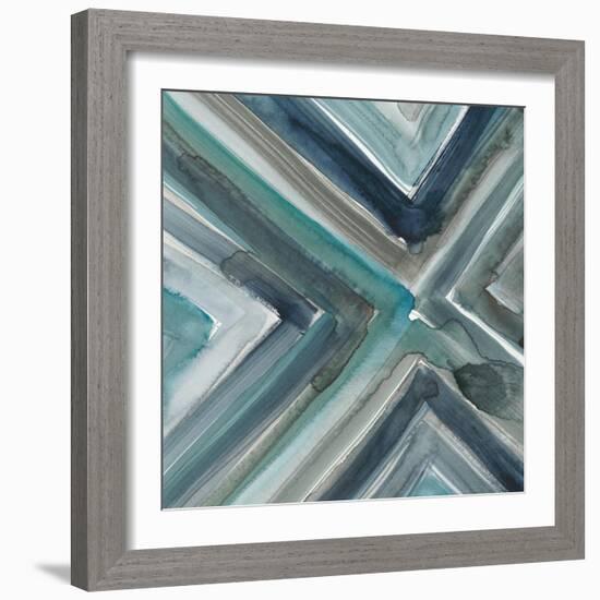 Freshwater Tide II-Chariklia Zarris-Framed Art Print