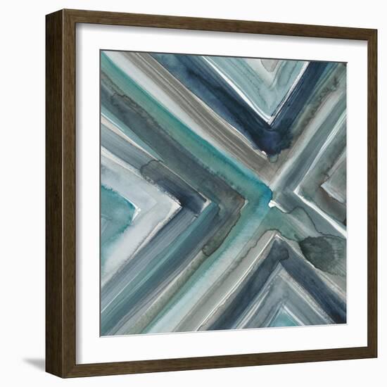 Freshwater Tide II-Chariklia Zarris-Framed Art Print