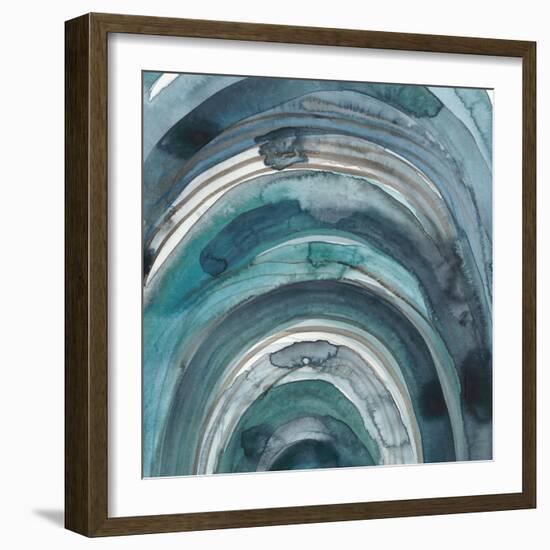 Freshwater Tide IX-Chariklia Zarris-Framed Art Print