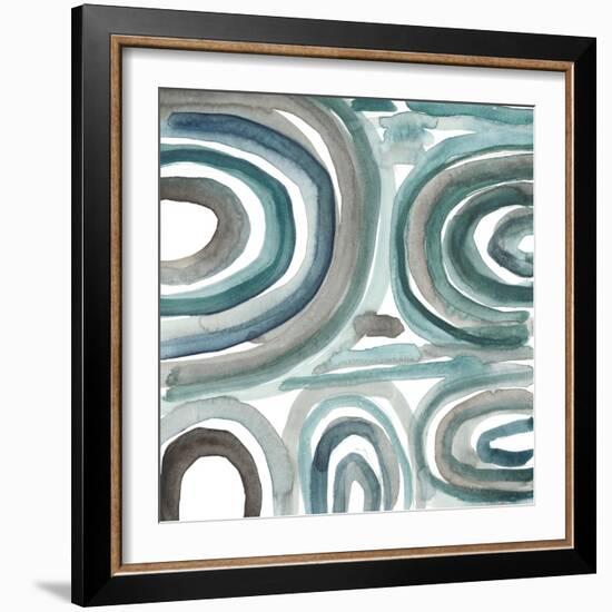 Freshwater Tide V-Chariklia Zarris-Framed Art Print