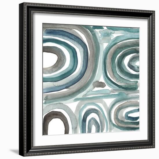 Freshwater Tide V-Chariklia Zarris-Framed Art Print