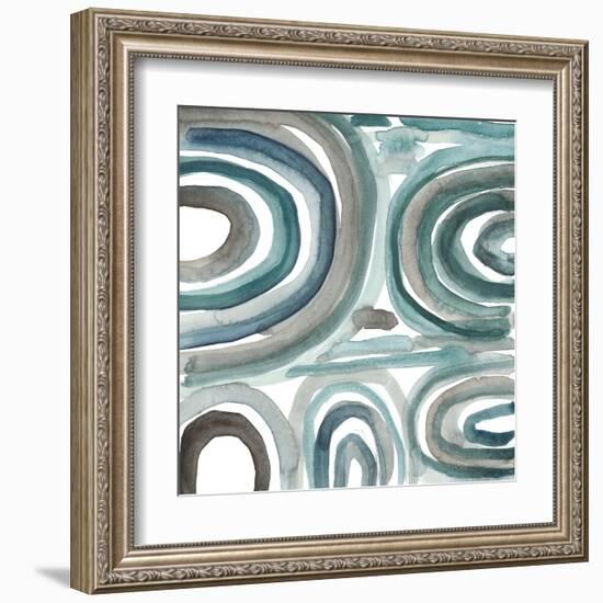 Freshwater Tide V-Chariklia Zarris-Framed Art Print