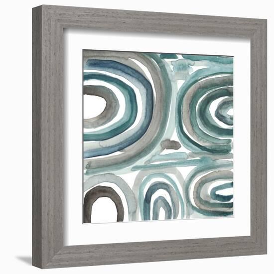 Freshwater Tide V-Chariklia Zarris-Framed Art Print