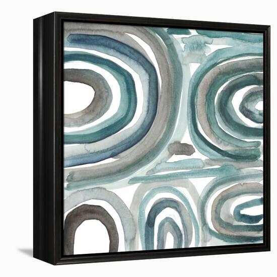 Freshwater Tide V-Chariklia Zarris-Framed Stretched Canvas