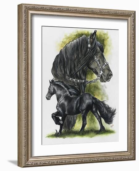 Fresian-Barbara Keith-Framed Giclee Print