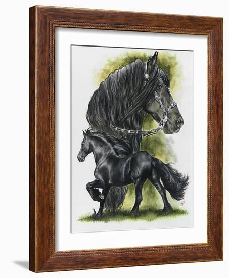 Fresian-Barbara Keith-Framed Giclee Print