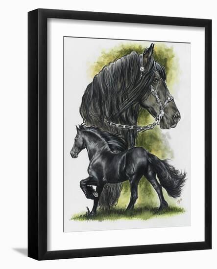 Fresian-Barbara Keith-Framed Giclee Print