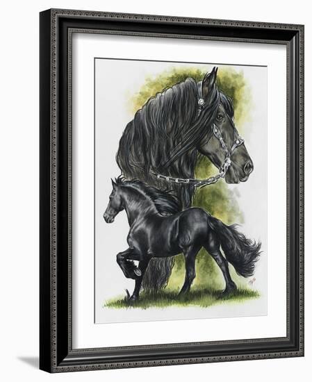 Fresian-Barbara Keith-Framed Giclee Print