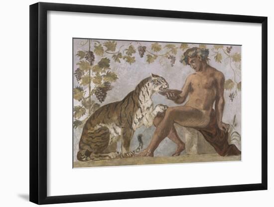 Fresque : Bacchus-Eugene Delacroix-Framed Giclee Print