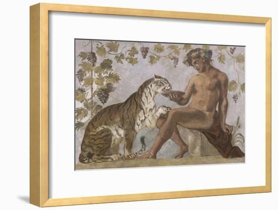 Fresque : Bacchus-Eugene Delacroix-Framed Giclee Print