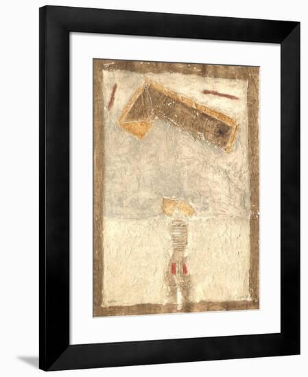 Fresque Ocre II-Thierry Buisson-Framed Limited Edition