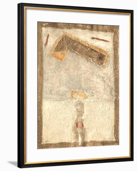 Fresque Ocre II-Thierry Buisson-Framed Limited Edition