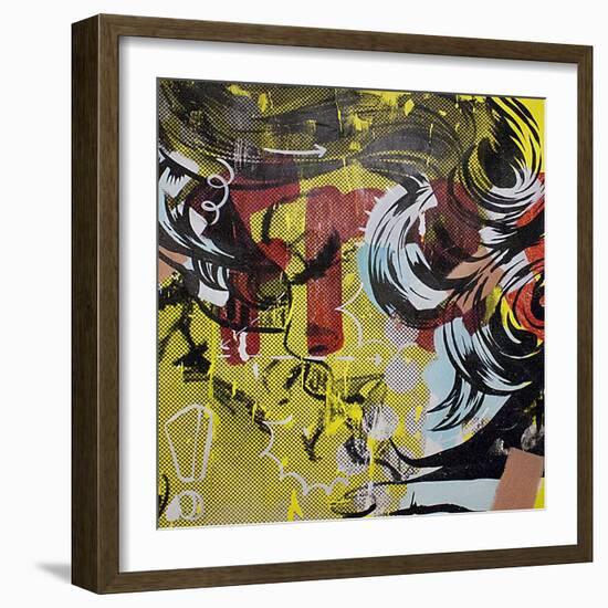 Fret 1-Dan Monteavaro-Framed Giclee Print