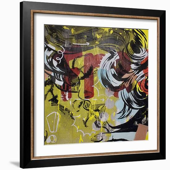 Fret 1-Dan Monteavaro-Framed Giclee Print