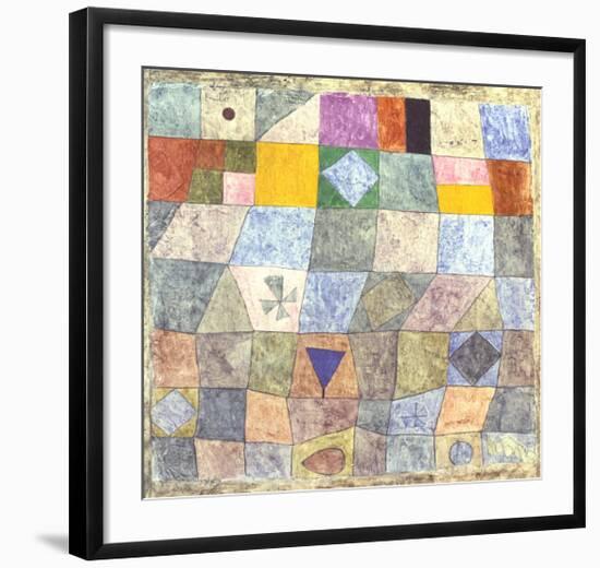 Freundliches Spiel-Paul Klee-Framed Art Print