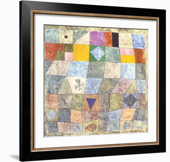 Freundliches Spiel-Paul Klee-Framed Art Print