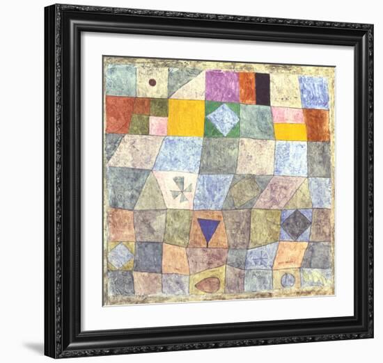 Freundliches Spiel-Paul Klee-Framed Art Print