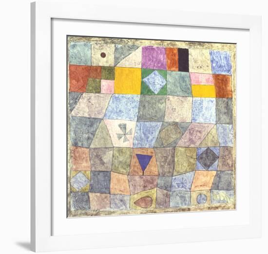 Freundliches Spiel-Paul Klee-Framed Art Print