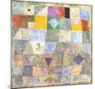 Freundliches Spiel-Paul Klee-Mounted Art Print