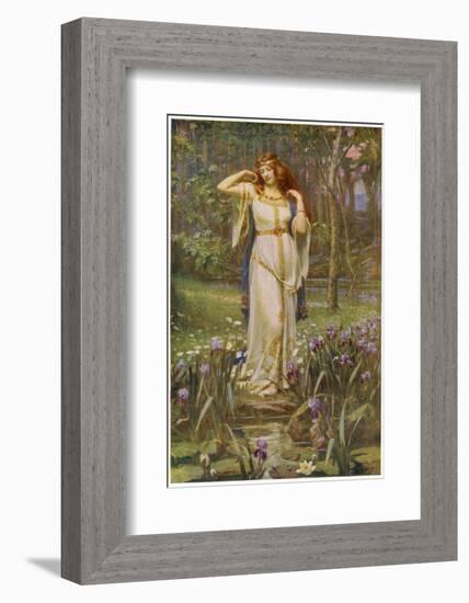 Freyja and the Necklace-null-Framed Photographic Print