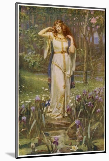 Freyja and the Necklace-null-Mounted Photographic Print