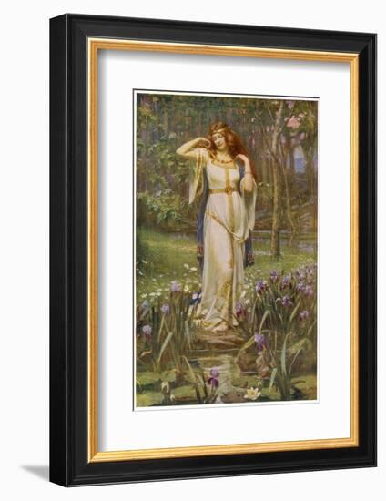 Freyja and the Necklace-null-Framed Photographic Print