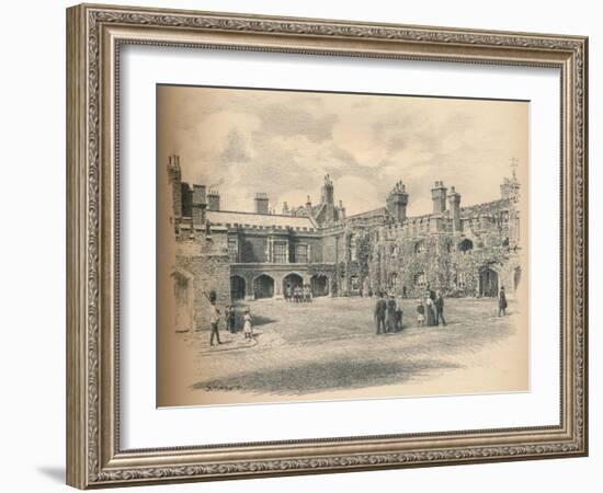 Friary Court, St Jamess Palace, 1902-Thomas Robert Way-Framed Giclee Print